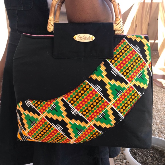 Handbags - African Kente hand Bag